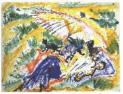 Ernst Ludwig Kirchner, Sun bath